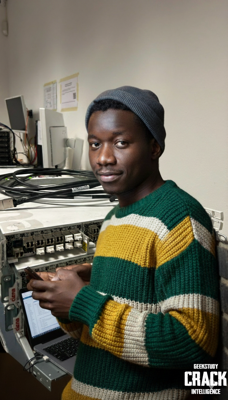 Stylized visualization of data flowing on a network graph, representing threat hunting.