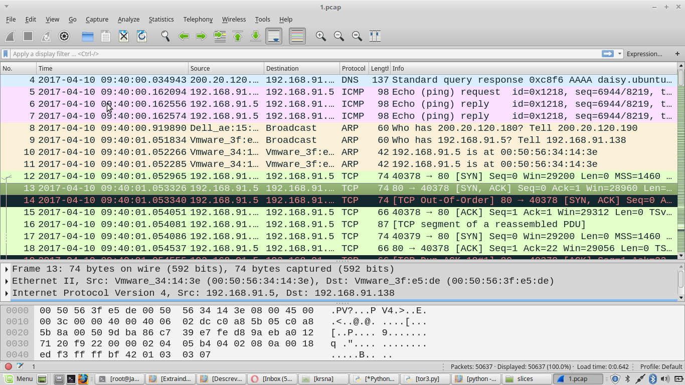 [wireshark pcap]
